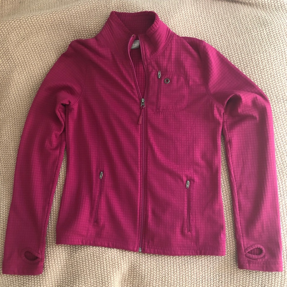 Exercise warm-up jacket